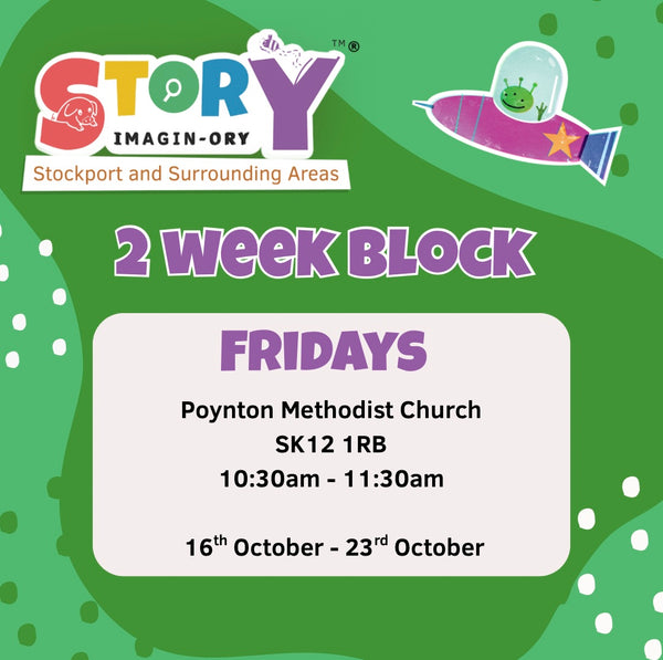 Poynton Methodist Church, SK12 Fridays 10:30 - 11:30 Mixed Ages