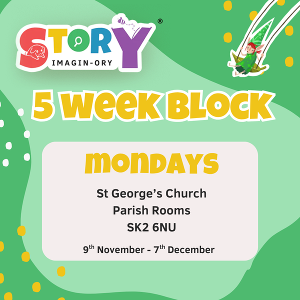 St George's Church, SK2 Mondays 11 - 12 Mixed Ages WINTER TERM